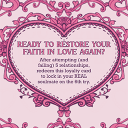 Soulmate Stamp Card