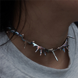 Sterling choker