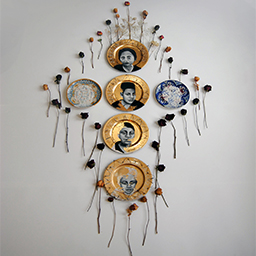 Unmasked Plate Ofrenda