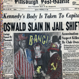 Bang: Oswald slain in Jail shift 