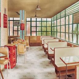 Background Design of HK Cafe