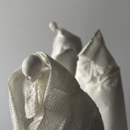 Standing beside the river