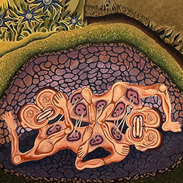 i've seen half of gods face here