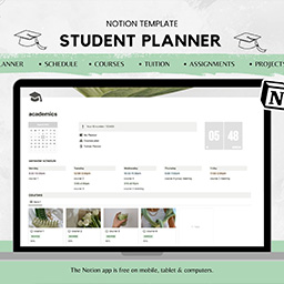 Notion Academic Planner