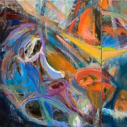 Mommy Mayhem: Elephant and Doll (Diptych)