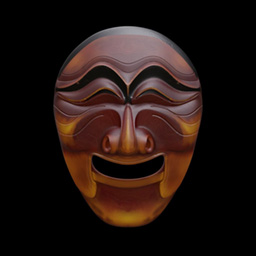 Yang Ban Korean Folk Mask - 3D Model