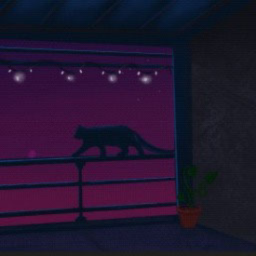 Kittens On The Balcony