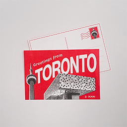 Greetings from Toronto Postcard