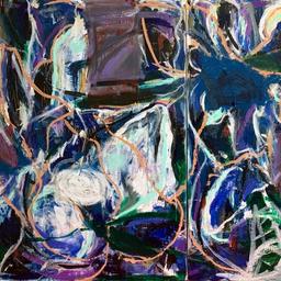 Experimental Blues (Diptych)