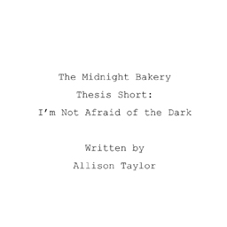 Midnight Bakery Script