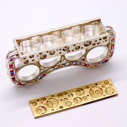 Brass Knuckles-shaped Ring