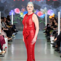 Red Peplum Dress