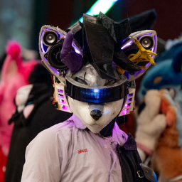 The Mk. 5 fursuit head
