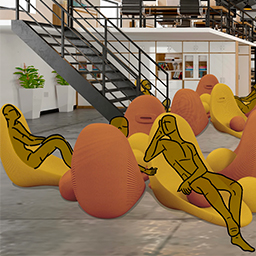 Pea Couch: Designing Human Interaction for the Future Workplace