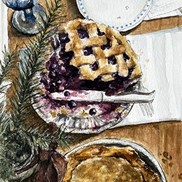 Cedar Cottage/Blueberry Pie