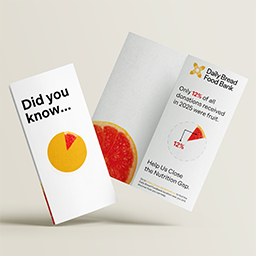 Daily Bread Food Bank Direct Mail Piece