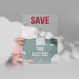 Save the Arctic poster