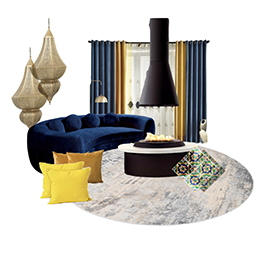 04 - Cultural Fusion "Harmoniously Blending Two Distinct Styles in Interior House Design"