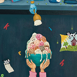 Little Krishna Steals Ice Cream