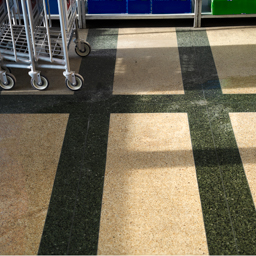 Carts and Terrazzo Flooring